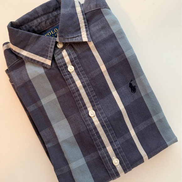 Polo Ralph Lauren Boys Long Sleeve Button-Up Shirt - Picture 2 of 7
